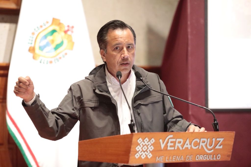 Confirma Gobernador Cuitláhuac García Jiménez 8 personas muertas y tres personas desaparecidas