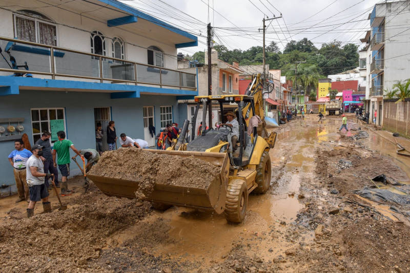 Emiten alerta preventiva por deslaves y desplazamientos en Xalapa