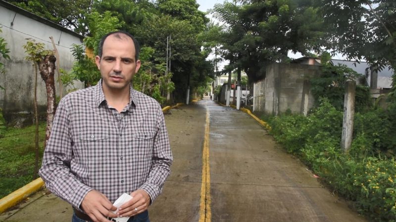 «Vecinos de la colonia Morera contarán con otra calle digna, que da fluidez a toda la zona»: Tavo Pérez