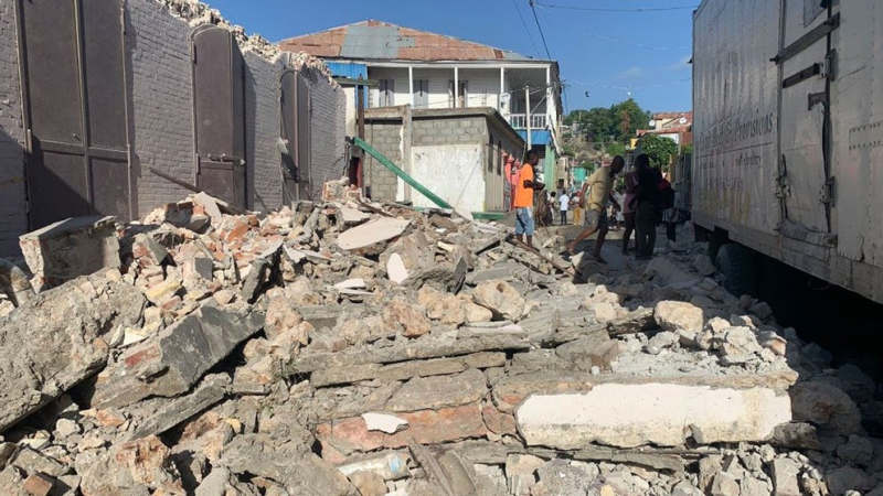 Fuerte terremoto de 7.2 sacude este sábado a Haití