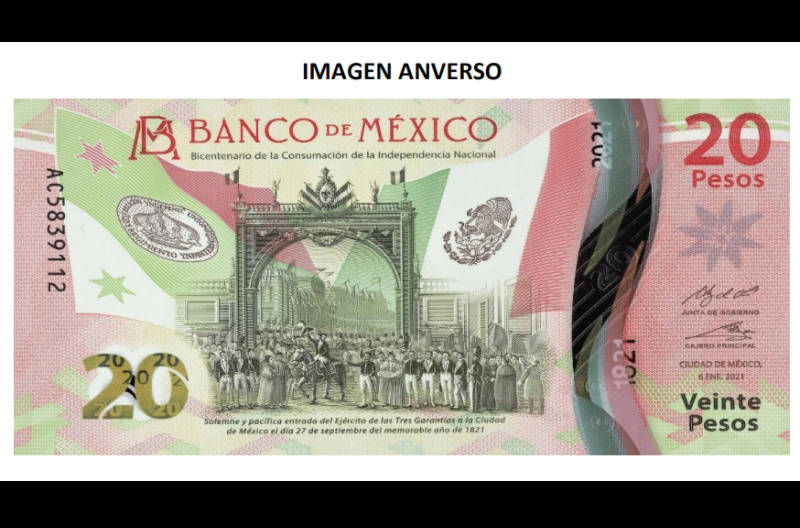 ¡Adiós don Benito! Este es el nuevo billete de 20 pesos