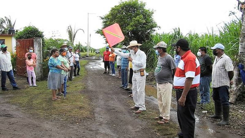 Inician trabajos de ampliación de red eléctrica en localidad de Panatlán, de Ángel R. Cabada