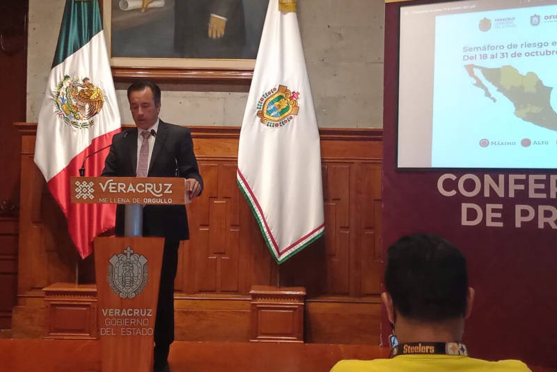 Habrá vacunas para rezagados, anuncia el gobernador Cuitláhuac