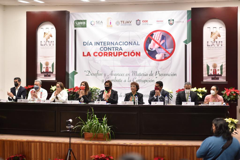Inauguran en el Congreso foro en materia de combate a la corrupción