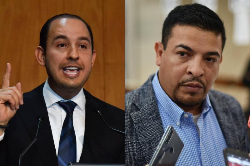 Se confrontan en redes sociales el dirigente nacional del PAN  Marko Cortés y Gómez Cazarín por la inseguridad en Veracruz