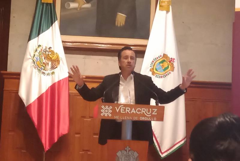 Gobernador Cuitláhuac García Jiménez dispuesto a ser investigado hasta por la DEA