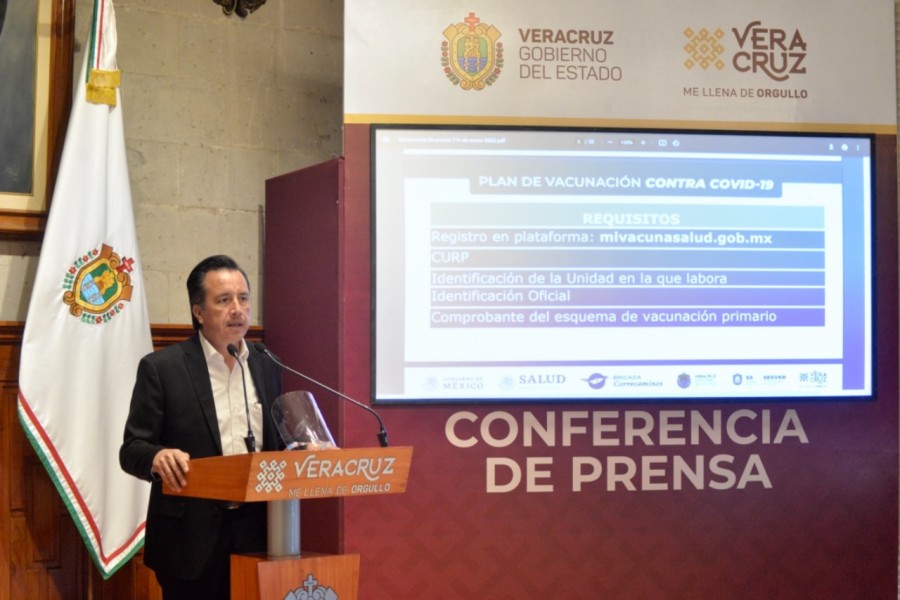 Más del 85 por ciento de docentes de Veracruz registrados para dosis de refuerzo