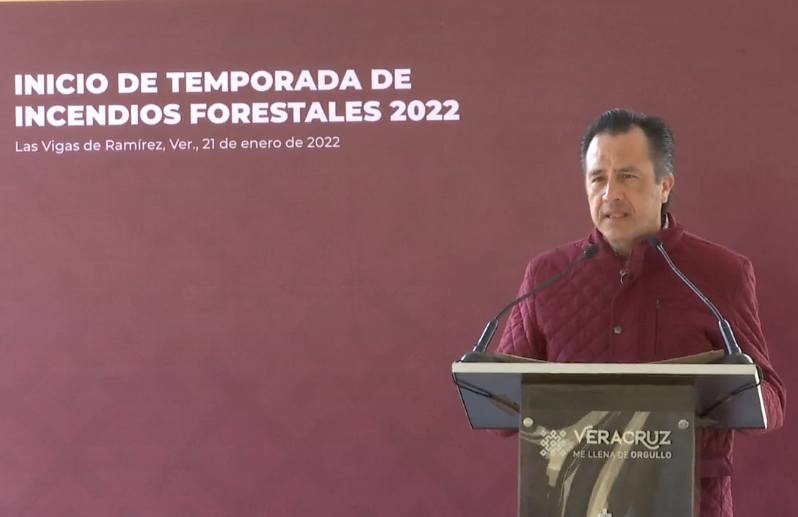 Veracruz preparado para la Temporada de Incendios Forestales 2022