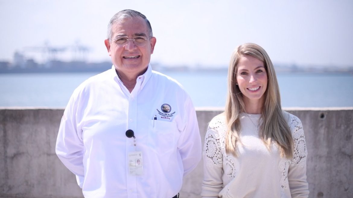 Realiza la alcaldesa Patricia Lobeira recorrido por el Recinto Portuario de Veracruz