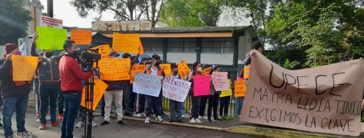 En Xalapa, piden clave para la Telesecundaria Anexa a la Escuela Normal Suárez Trujillo