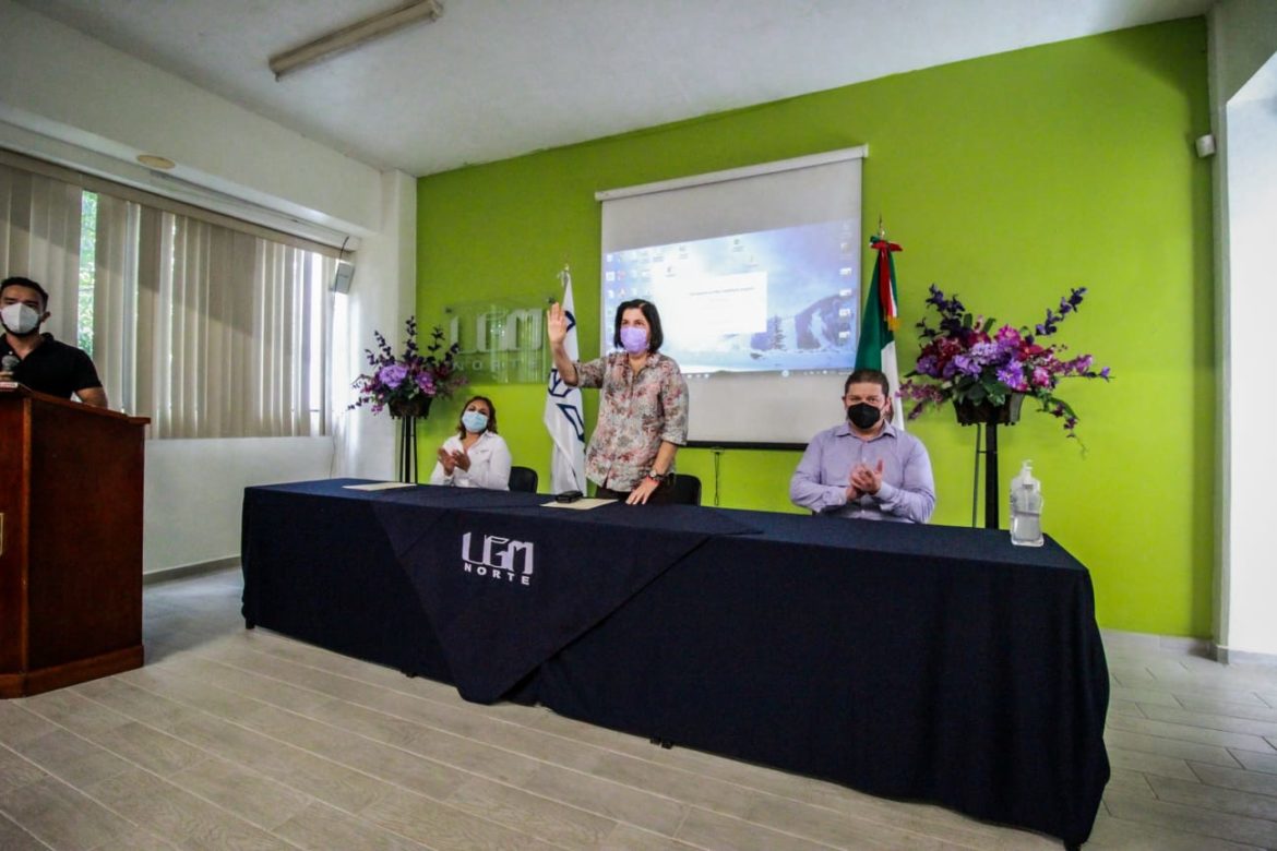 En San Andrés Tuxtla, participa alcaldesa en conferencia prevención de la violencia sexual en la UGM