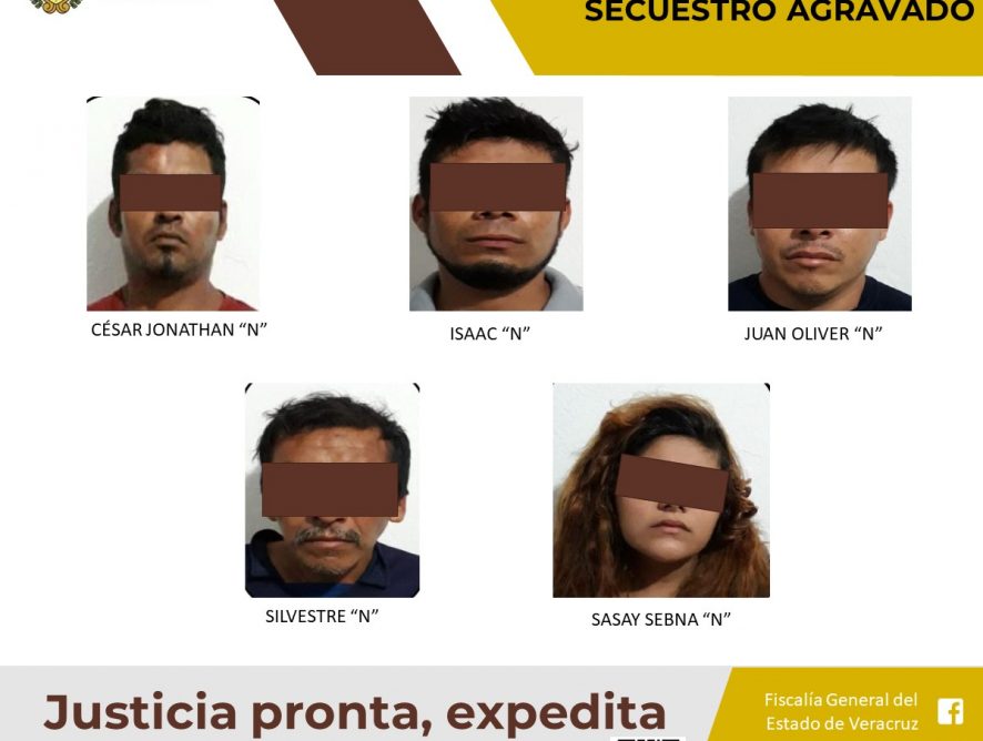 Sentencian a 75 años de prisión, a banda de secuestradores de Coatzacoalcos
