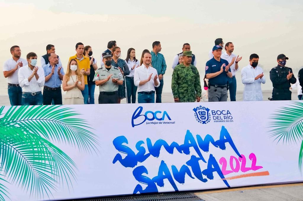 Encabeza Alcalde JM Unánue arranque de operativo de Semana Santa Boca del Río 2022