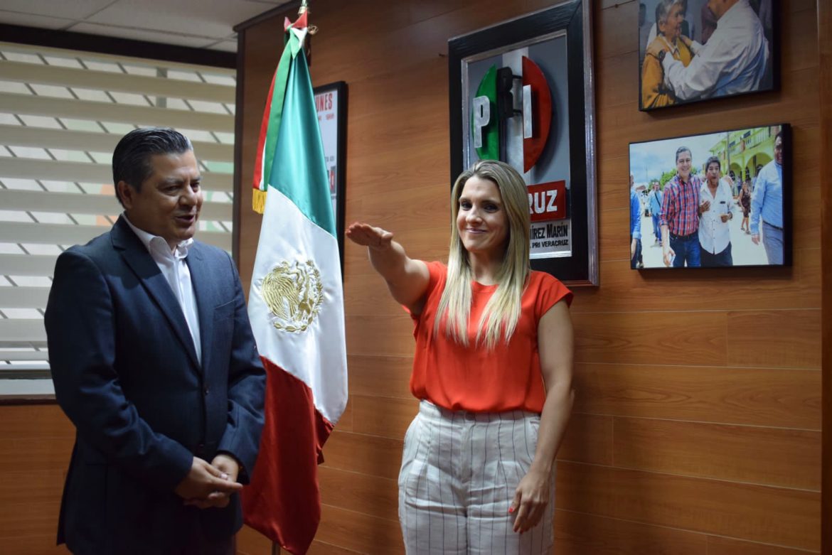 María Belén Fernández del Puerto, nueva secretaria de finanzas del PRI Veracruz