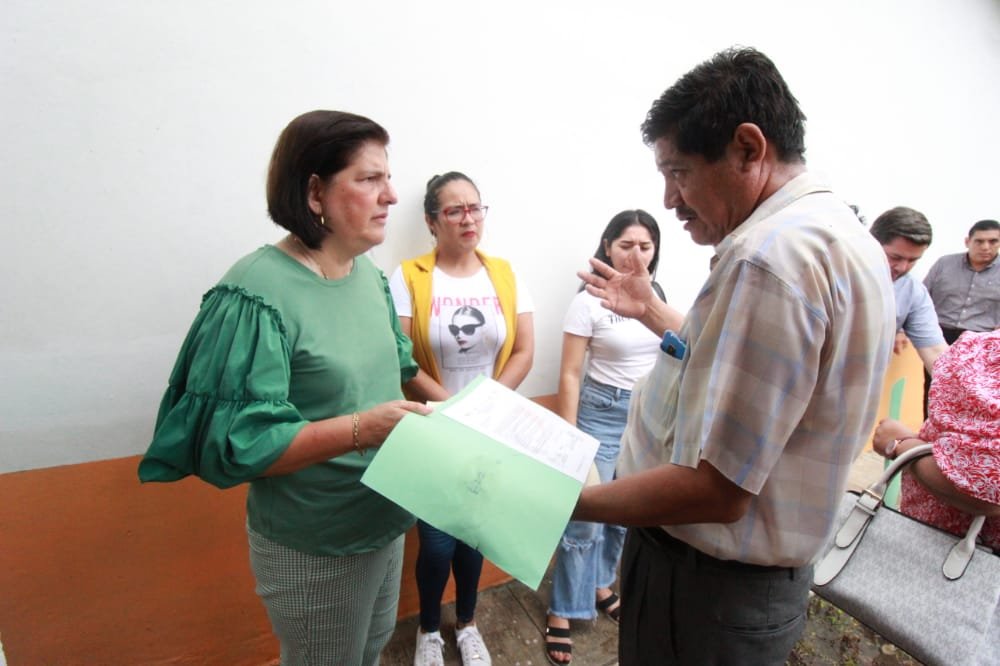 Apoyaremos a Telebachilleratos de San Andrés Tuxtla con supervisión estructural de Protección Civil: María Elena Solana Calzada