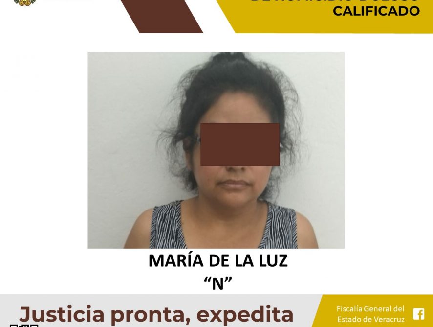 Dan 20 años de prisión a una mujer por homicidio doloso calificado en San Andrés Tuxtla