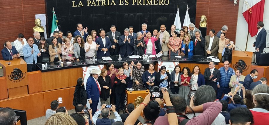 Alejandro Armenta Mier, nuevo presidente de la Mesa Directiva del Senado
