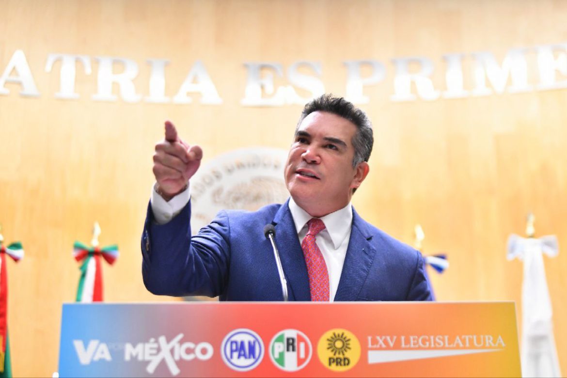 Legisladores de la «Coalición Va por México», darán la cara por México: Alito Moreno