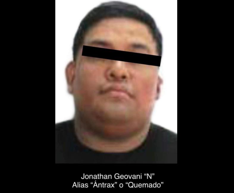 SSP captura en Xalapa a Jonathan Geovani “N”, alias “Antrax y/o Quemado”