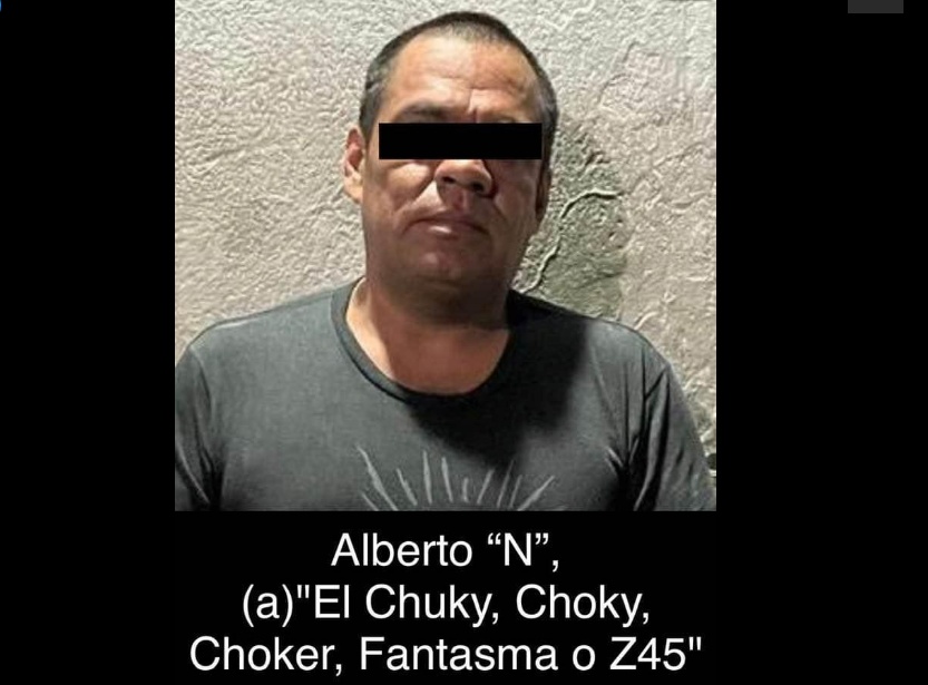 Cae «El Chuky», presunto jefe de plaza del grupo delictivo “Los Zetas”, en Emiliano Zapata