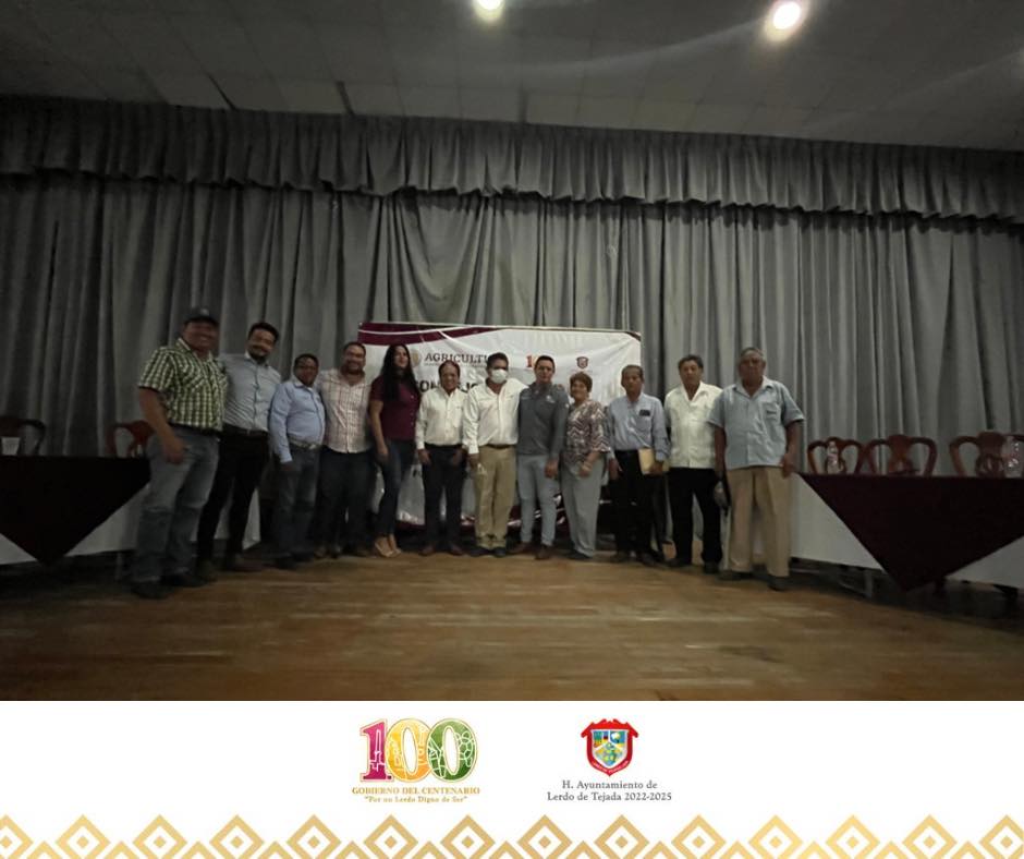 En Lerdo de Tejada realizan Primer Reunión de Consejo Municipal de Desarrollo Rural Sustentable