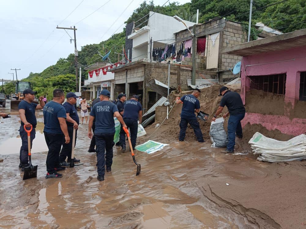 Tras afectaciones por lluvias, aplica SSP Plan Tajín en Alvarado