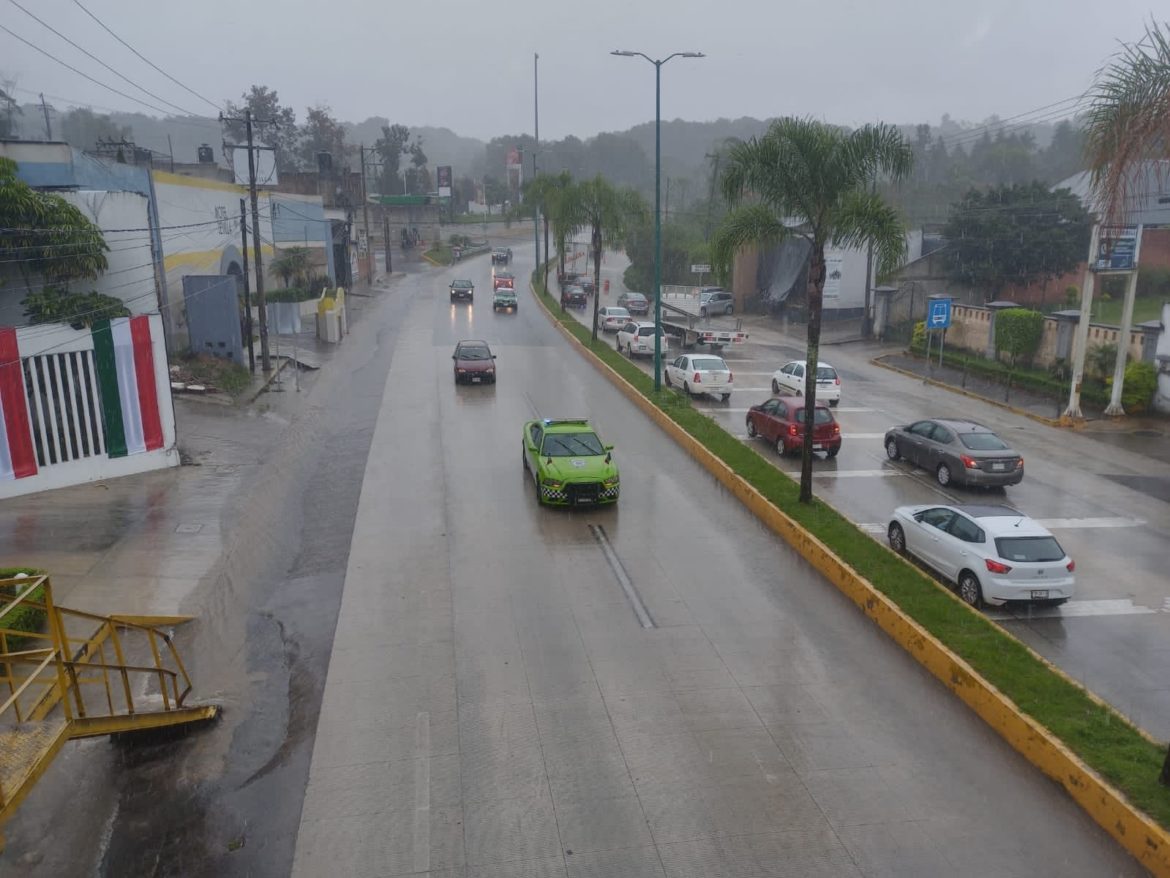 Se intensificará temporal lluvioso en Veracruz durante esta semana