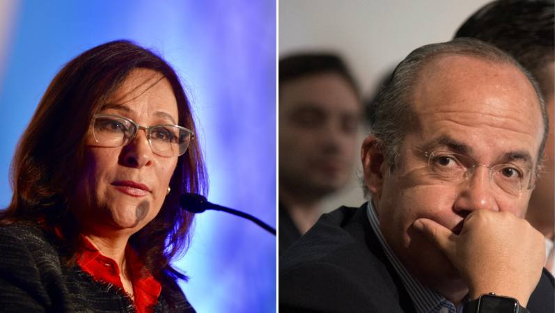¡Se están peleando! «La refinería que yo sí pude hacer»; Nahle a expresidente Calderón