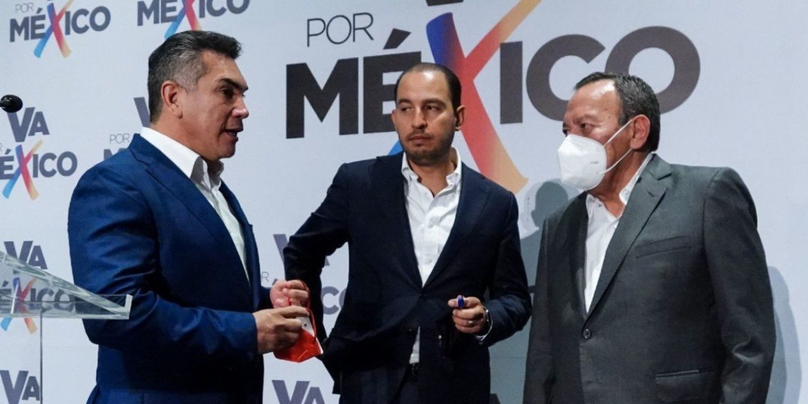 Marko Cortés y Jesús Zambrano firmes contra ‘Alito’ Moreno; Juntos, ni en las fotos