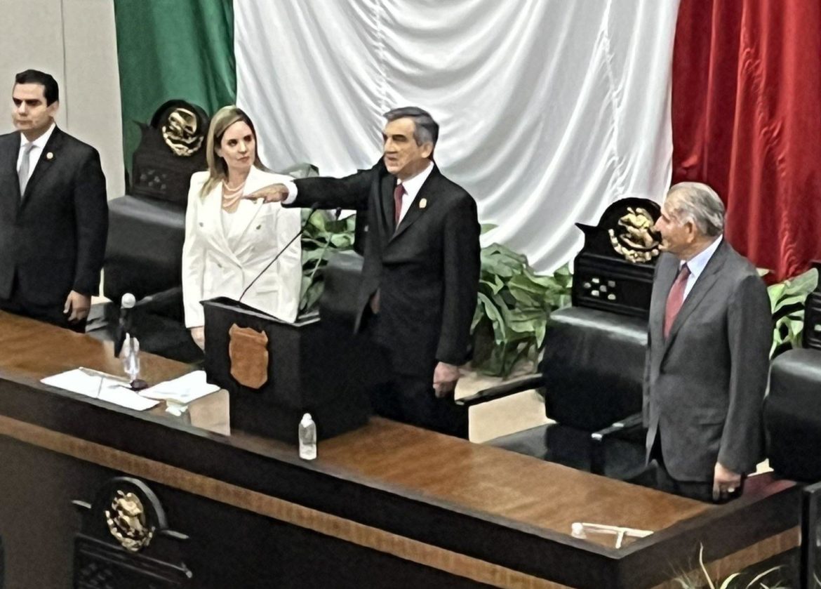 Américo Villarreal rinde protesta como gobernador de Tamaulipas