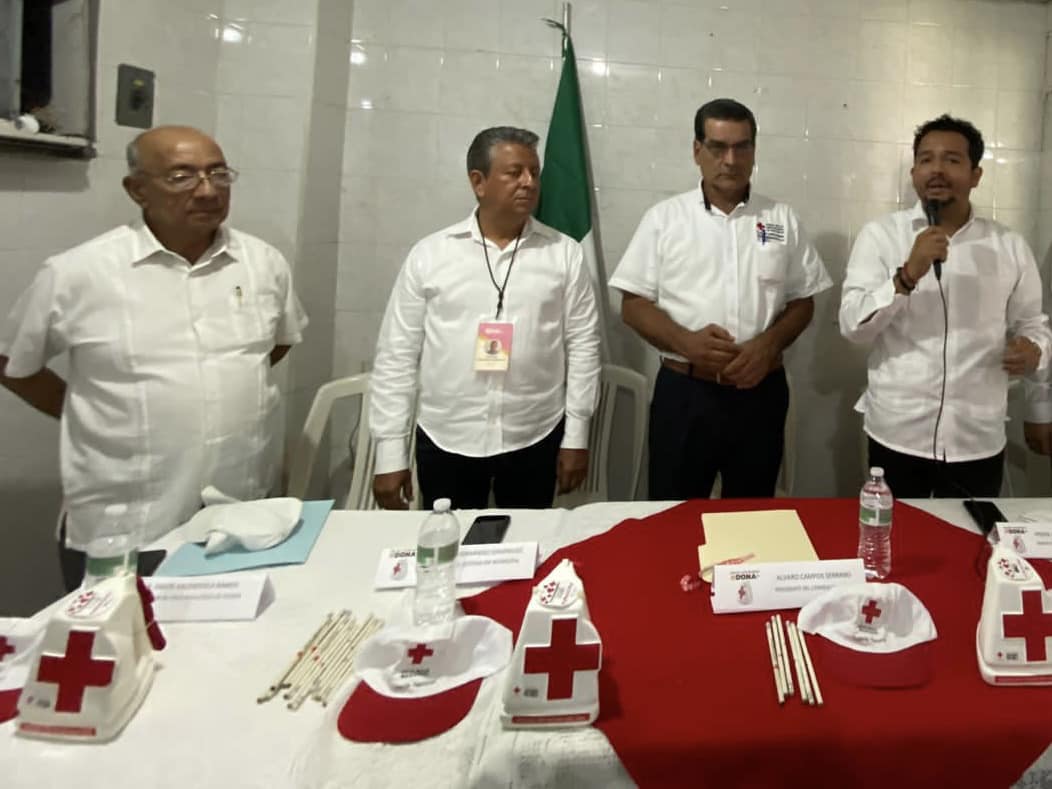 En Lerdo de Tejada, arrancó colecta estatal 2022 de la Cruz Roja