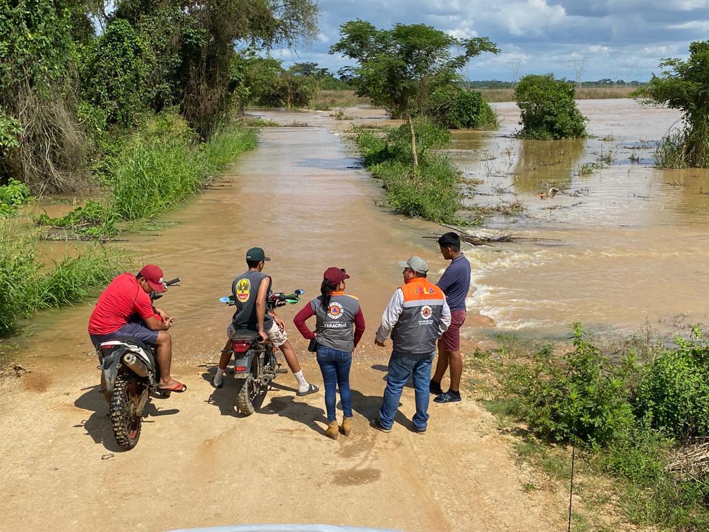 35 municipios de Veracruz afectados por inundaciones