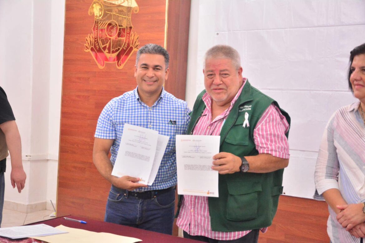 Ángel R. Cabada acuerda convenio con Secretaría del Bienestar