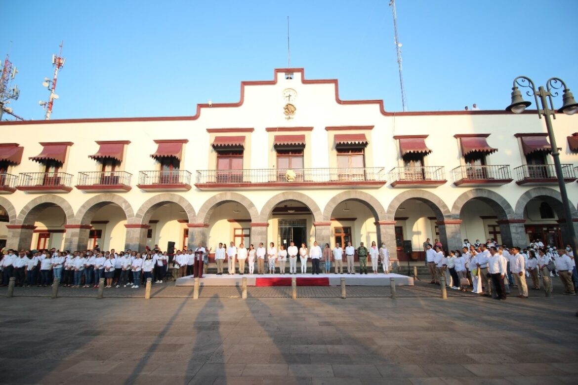 Conmemoran autoridades municipales el 129 aniversario de la elevación de San Andrés a la categoría de ciudad
