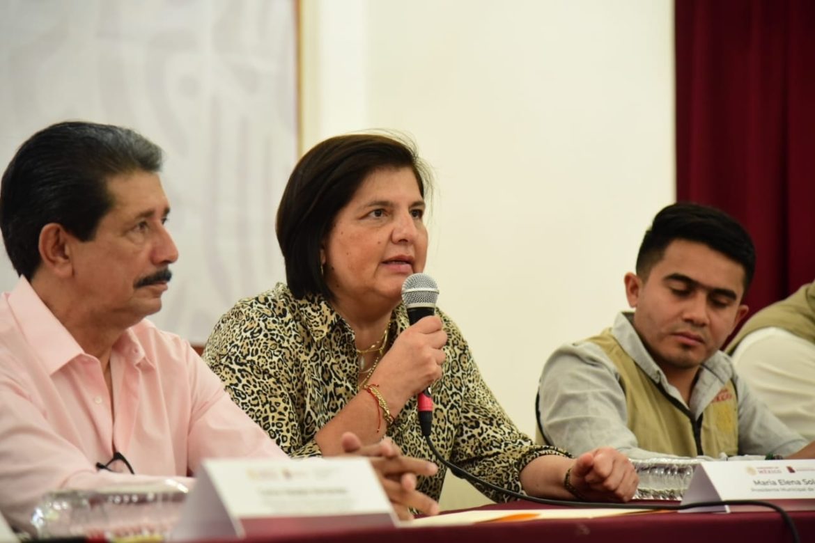 Alcaldesa de San Andrés Tuxtla preside la instalación de mesas de atención para la construcción de bienestar