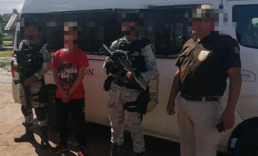 Rescata SSP Veracruz a 112 migrantes y captura a 8 presuntos «polleros»