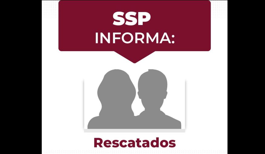En Poza Rica , Rescata SSP a ocho personas privadas de la libertad y detiene a tres
