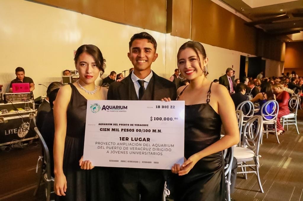 Estudiantes de la UV ganan primer lugar en concurso para diseño de ampliación y modernización de Aquarium de Veracruz