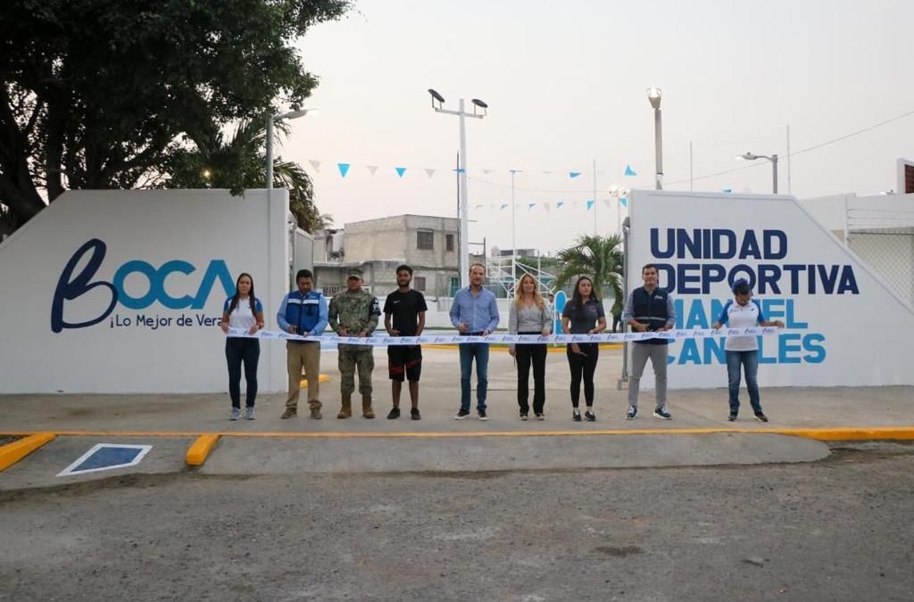 Reinaugura Alcalde JM Unánue la Unidad Deportiva Manuel Canales