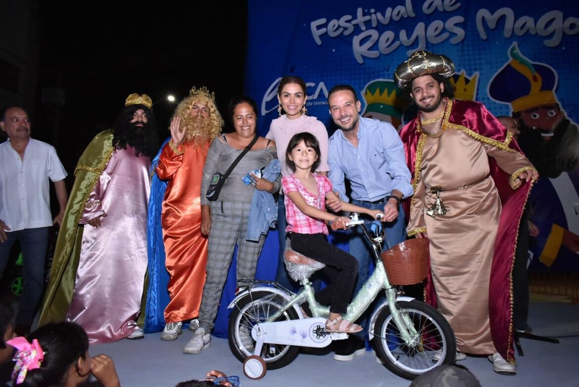 Mas de 3 mil niños festejan Reyes Magos con el Alcalde Juan Manuel Unánue