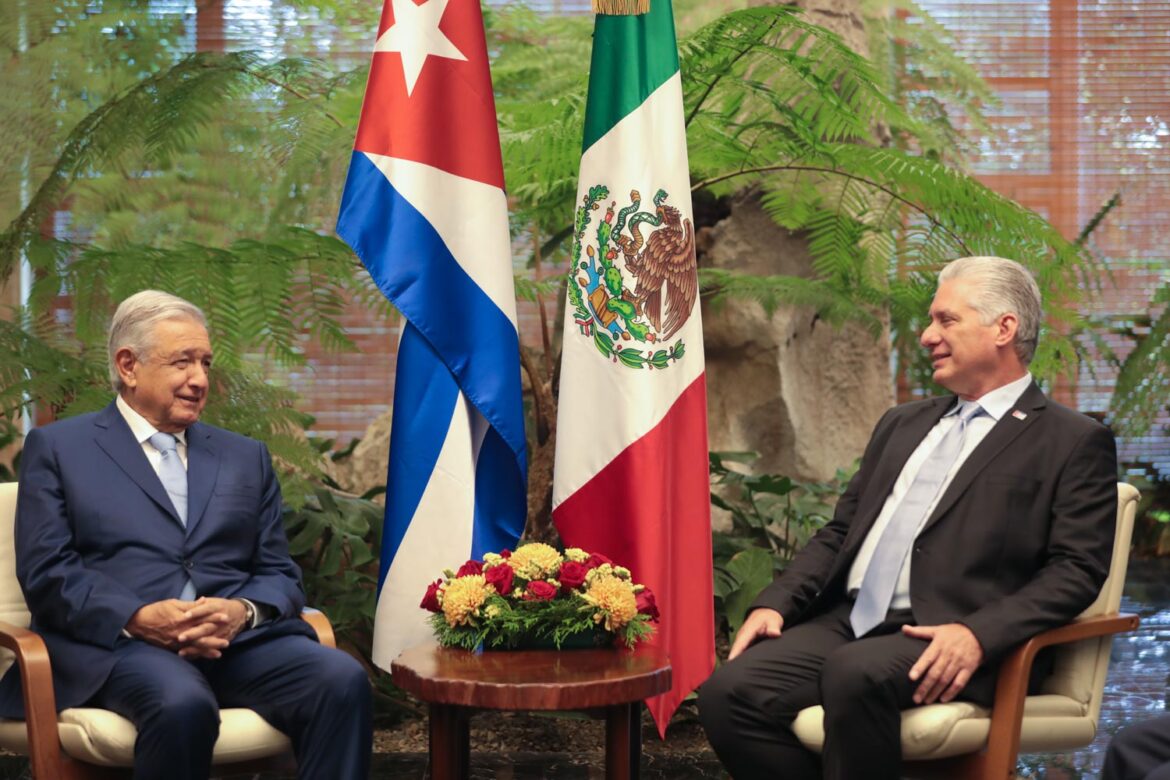 Próximo sábado visita oficial del presidente de Cuba a México