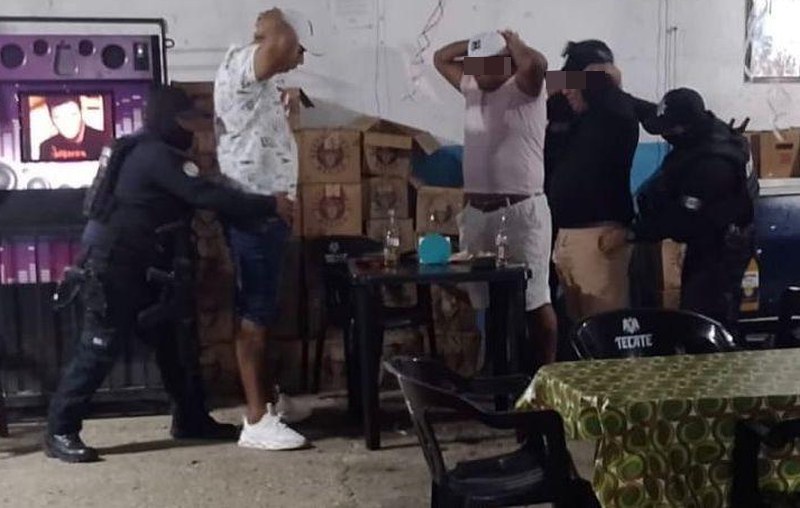 Realiza SSP Veracruz operativos en bares y cantinas de Los Tuxtlas y la zona sur