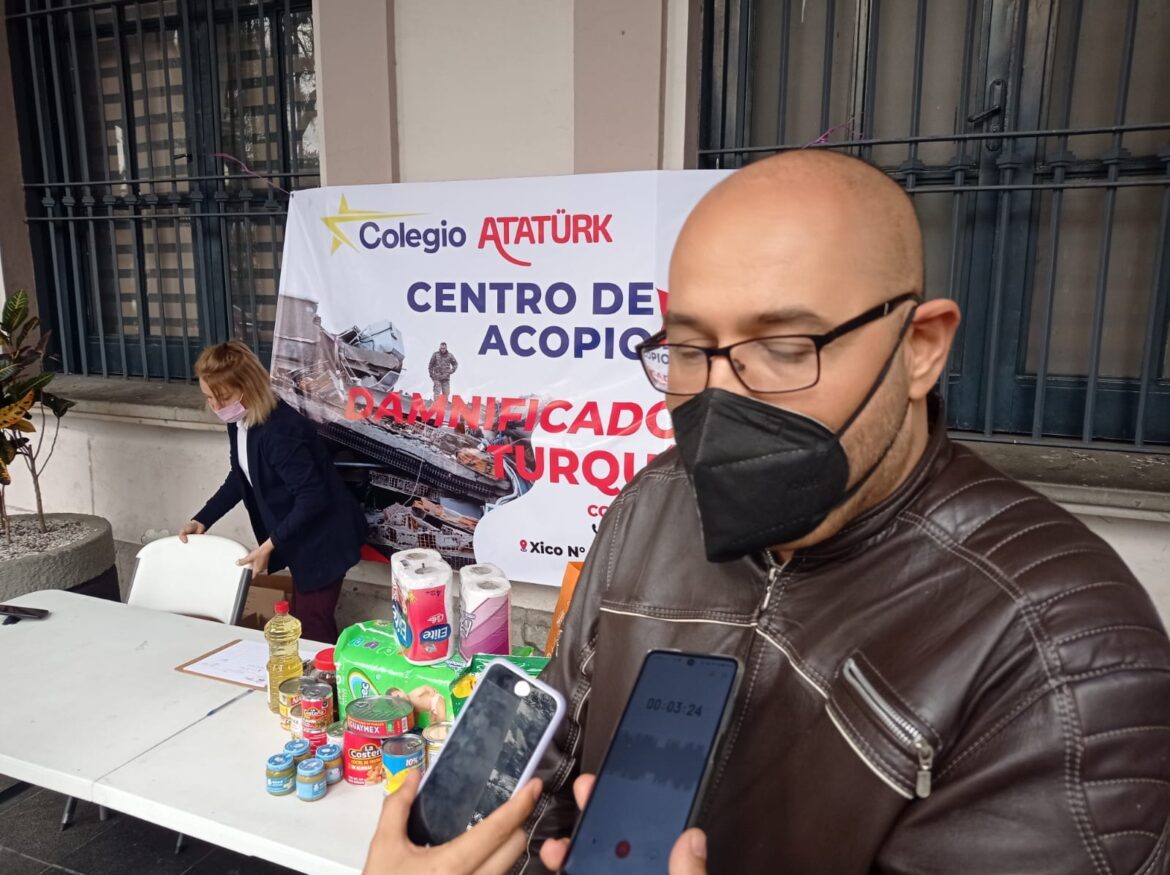Ciudadanos turcos que residen en Xalapa solicitan apoyo para damnificados por sismo en su país