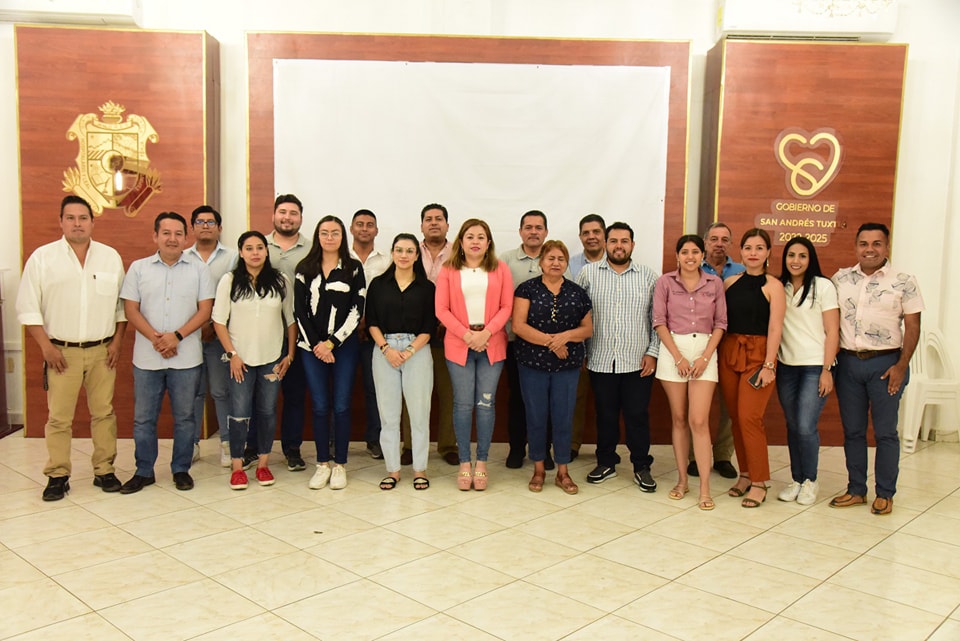 Protección Civil, DIF y dependencias municipales coordinan acciones para Semana Santa 2023 en San Andrés Tuxtla
