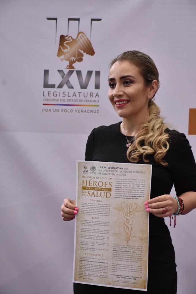Congreso de Veracruz construirá un memorial en honor a personal de salud que enfrentó el Covid, señala diputada