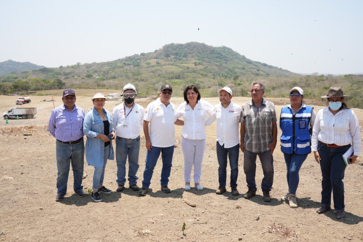 Alcaldesa y Supervisores de PMA recorren relleno sanitario de San Andrés Tuxtla