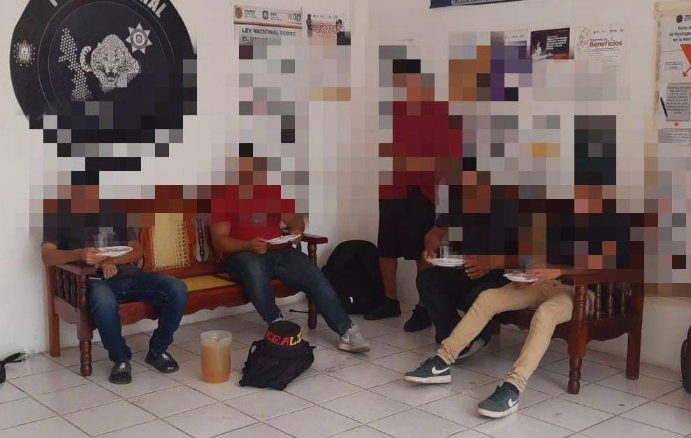 Asegura SSP Veracruz a migrantes ilegales en diferentes municipios