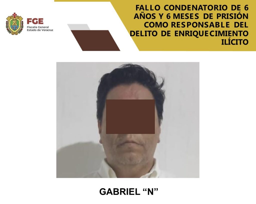 Dan 6 años de prisión a Gabriel «N», ex secretario de Javier Duarte