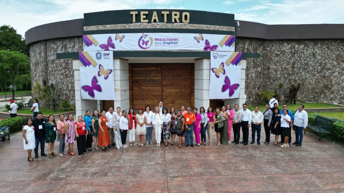 Presenta DIF de San Andrés Tuxtla “Resultados que Inspiran”
