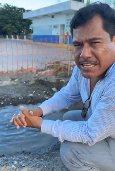 Incompetencia de Grupo MAS deja sin agua a Veracruz; 7 días sin reparar fuga: Magdaleno Rosales Torres